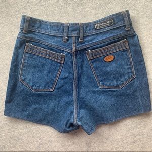 Vintage Dior Denim Short Shorts